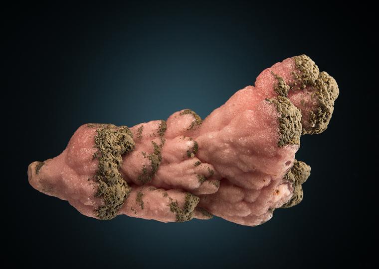 RHODOCHROSITE with PYRITE